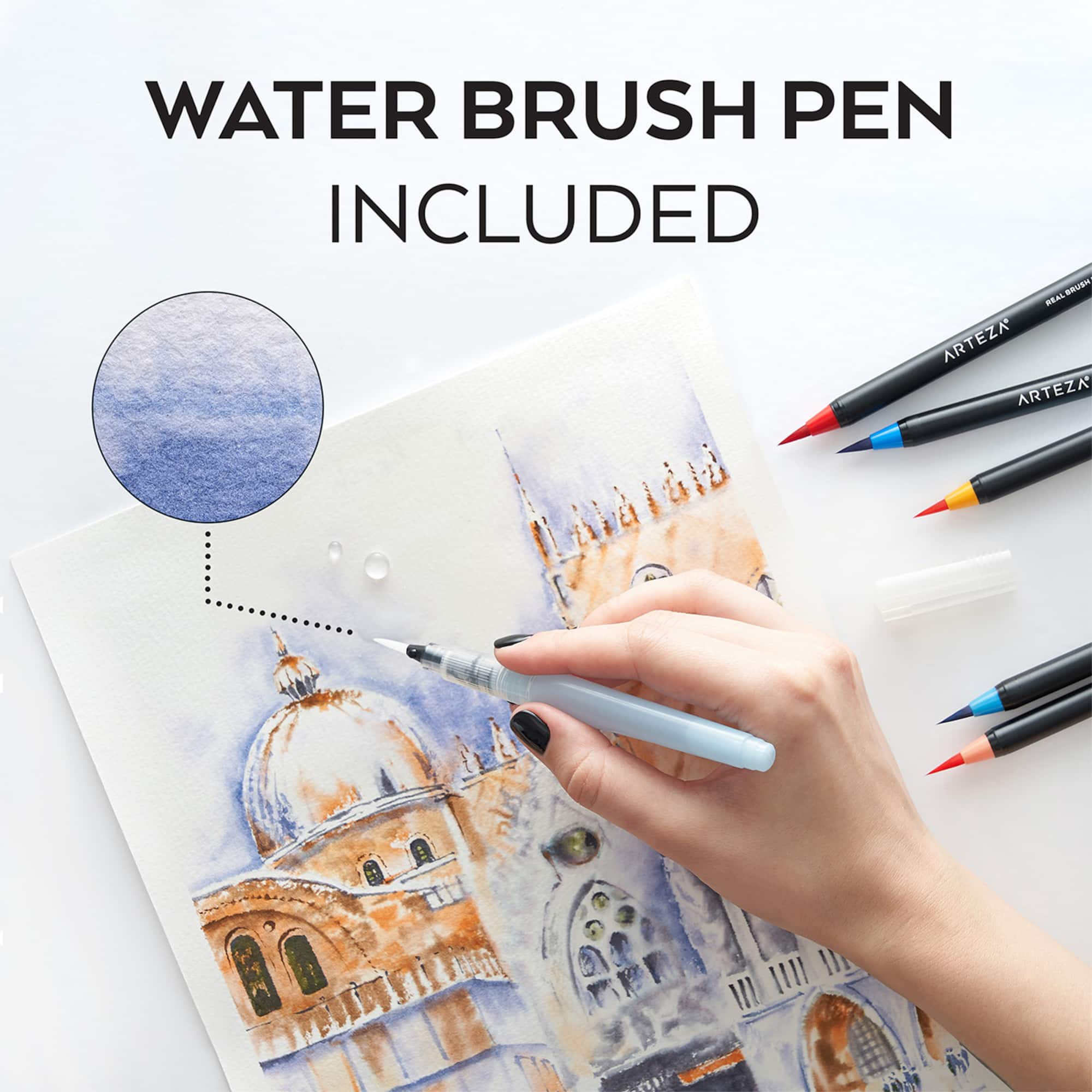 Arteza® 96 Real Brush Pens® Set
